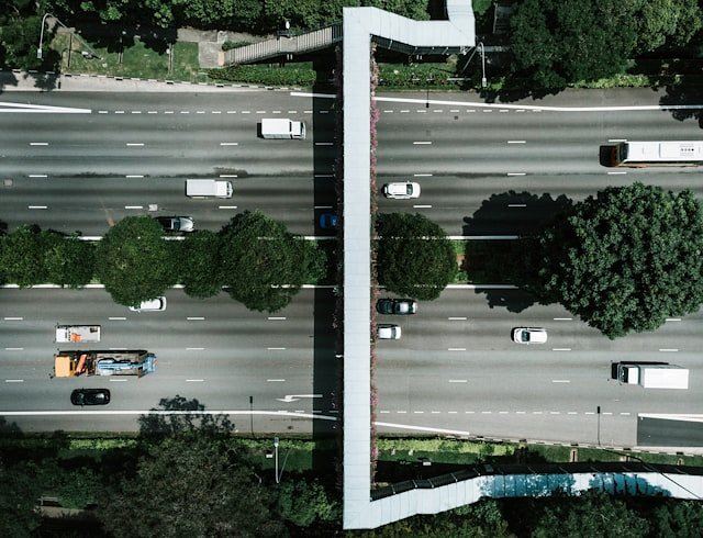 infrastruktura drogowa w mieście